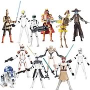 Star Wars Clone Wars Action Figures Wave 4